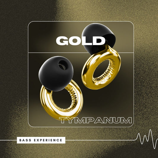 GOLD TYMPANUM (-18dB) - PROTECCION AUDITIVA CON ESTILO