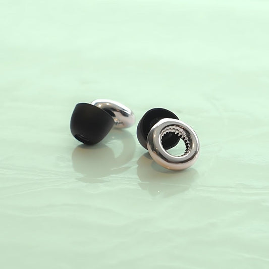 SILVER STAPES (-18dB) - PROTECCION AUDITIVA CON ESTILO